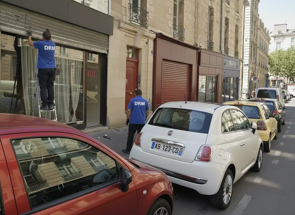 Déblocage rideau métallique Bordeaux - Intervention urgence 24h/24