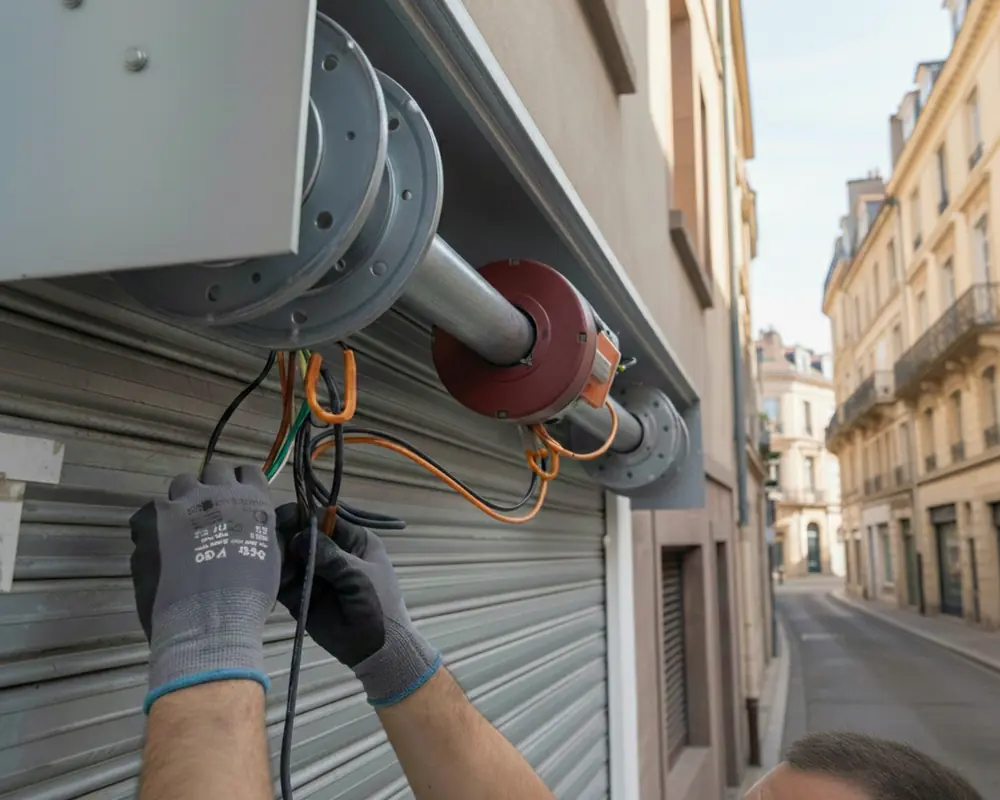 Motorisation rideau métallique Bordeaux